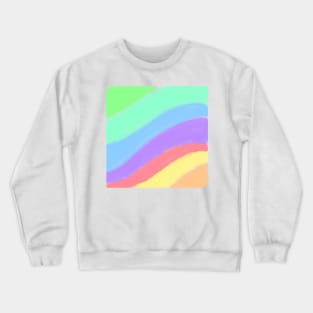 Colorful watercolor painting art Crewneck Sweatshirt